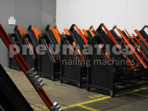 We are filling our warehouse with brand new machines.
